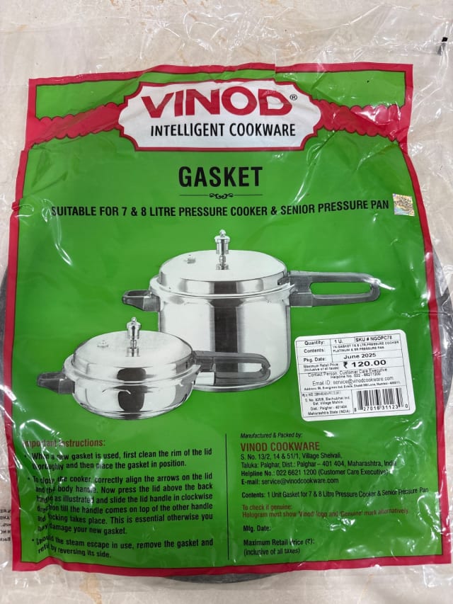 Gasket 7/8LTR - Black